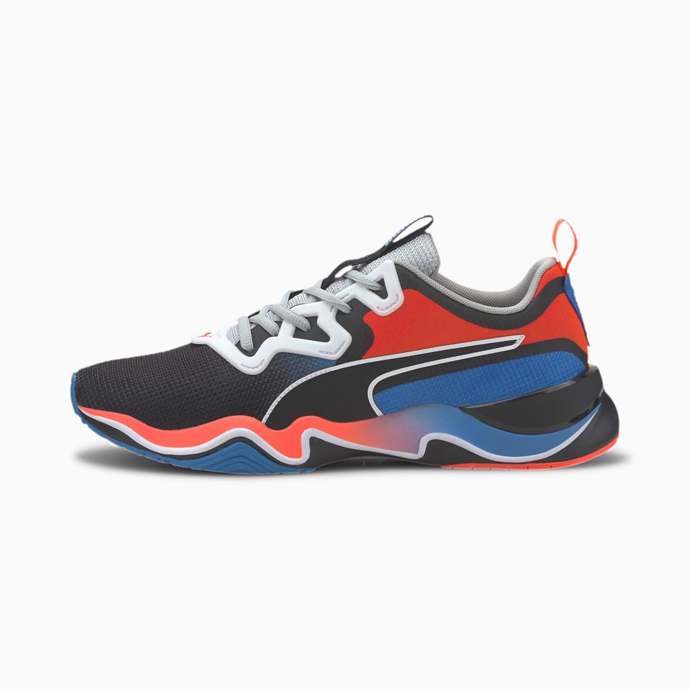 Puma Zone XT Multi Férfi Edzőcipő - Fekete/Narancssárga ( Hungary - FRGUP1083 )